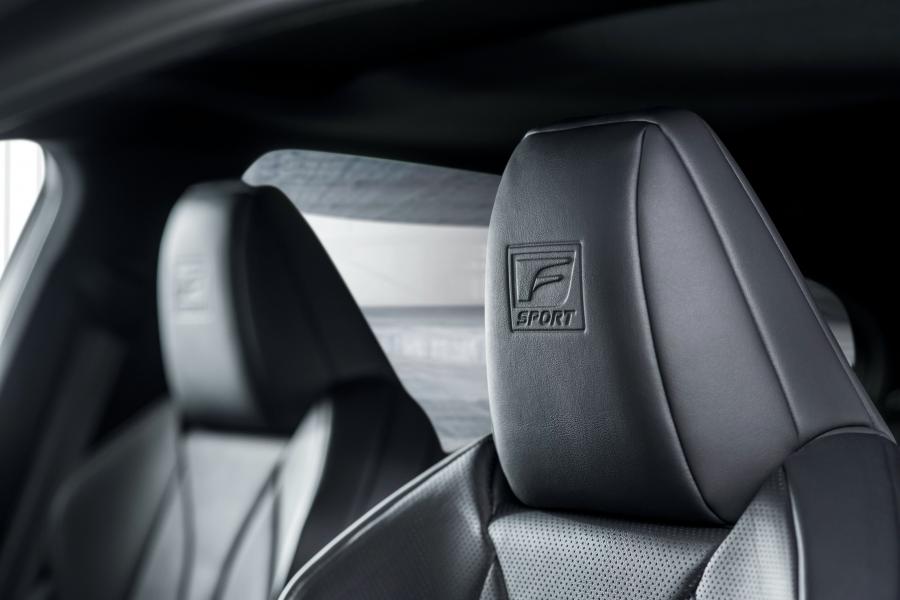 Детали интерьера Lexus ES300h F-Sport 2018 года  (WW) (фото 13 из 46)